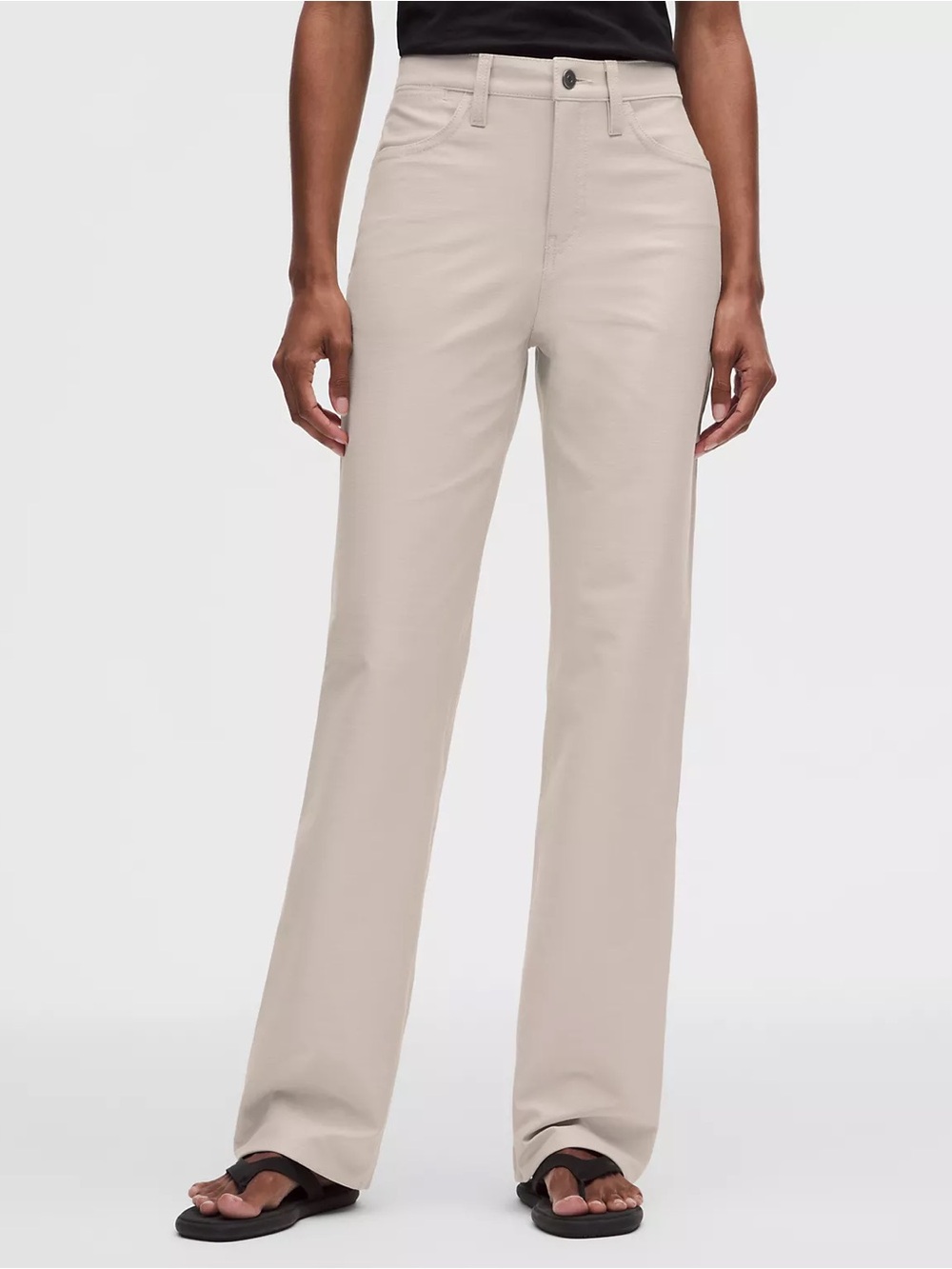 Lululemon EasyFive Mid-Rise Relaxed-Straight Pant
